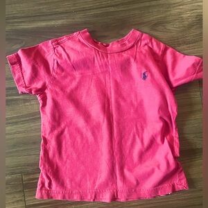Polo Shirt Size 3T boys in red.